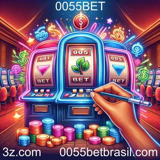 A Emoção dos Jackpots no 0055BET
